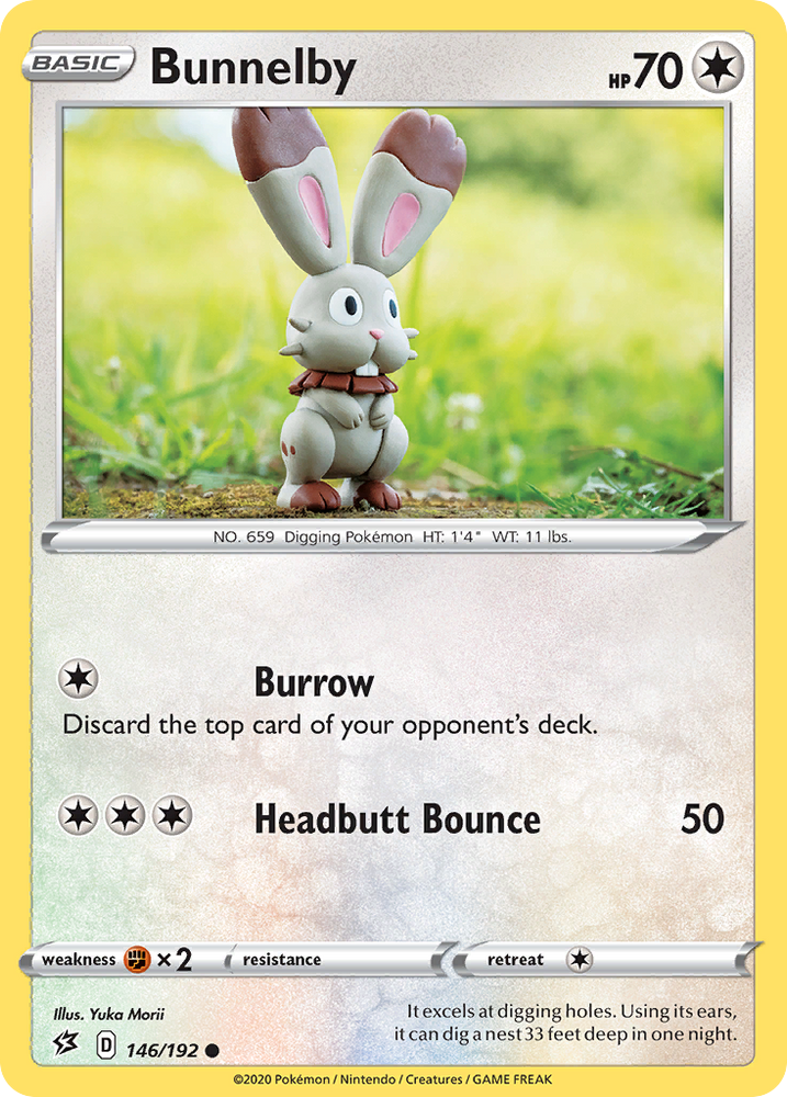Pokemon | Bunnelby (146/192) [Sword & Shield: Rebel Clash] | The Nerd Merchant