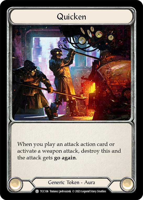 Flesh and Blood TCG | Quicken [TCC106] (Round the Table: TCC x LSS) | The Nerd Merchant
