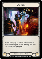 Flesh and Blood TCG | Quicken [TCC106] (Round the Table: TCC x LSS) | The Nerd Merchant