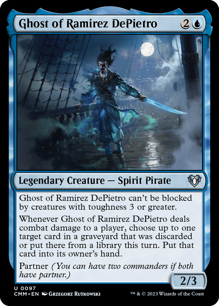 Magic | Ghost of Ramirez DePietro [Commander Masters] | The Nerd Merchant