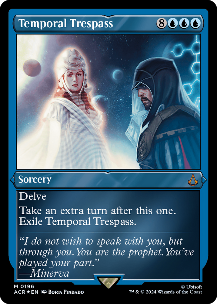 Magic | Temporal Trespass (Foil Etched) [Assassin's Creed] | The Nerd Merchant