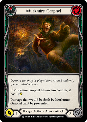 Flesh and Blood TCG | Murkmire Grapnel (Red) [OUT121] (Outsiders) | The Nerd Merchant