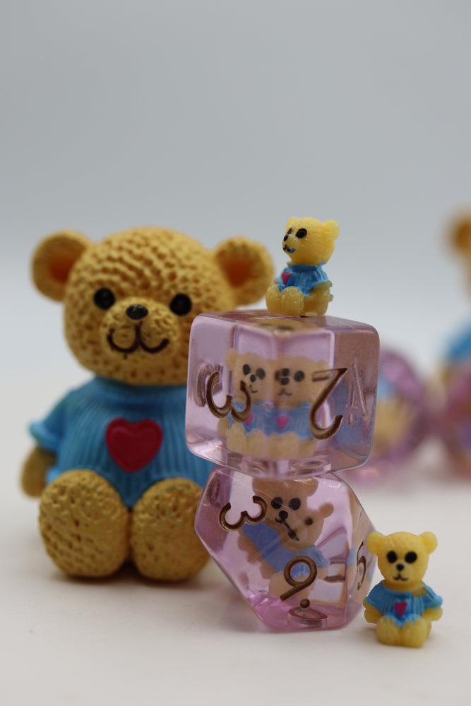 Foam Brain Games | Teddy Bear RPG Dice Set | The Nerd Merchant