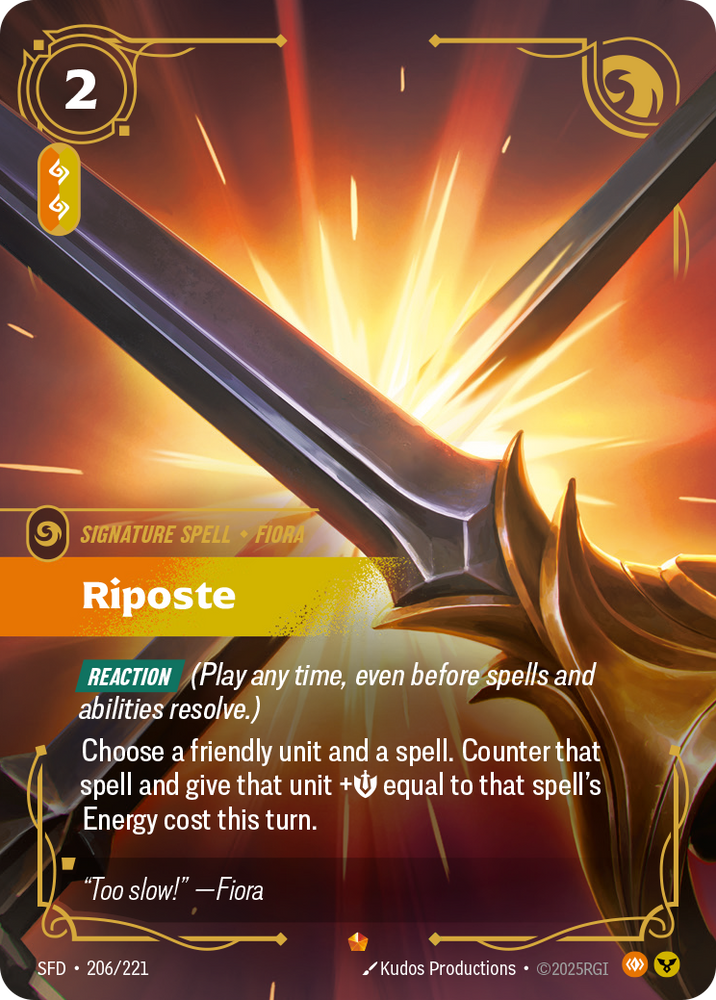 Riposte (Foil) - Spiritforged #206