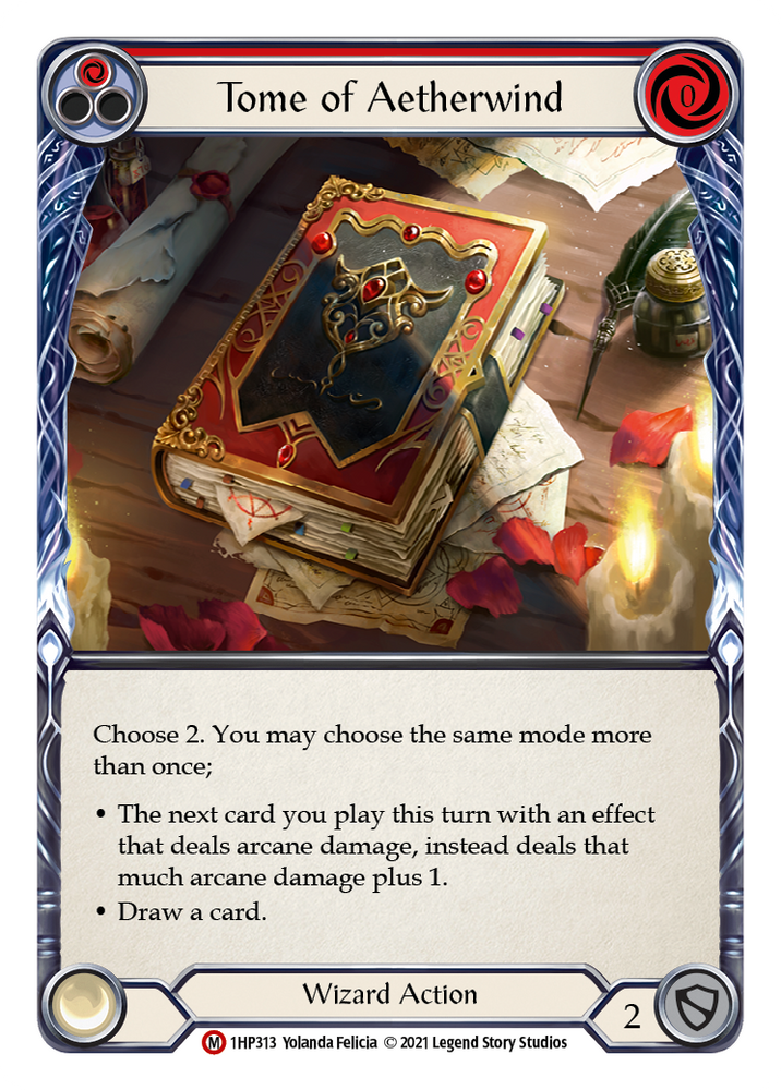 Flesh and Blood TCG | Tome of Aetherwind [1HP313] (History Pack 1) | The Nerd Merchant