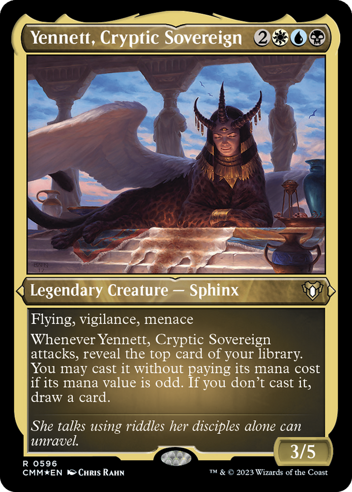 Magic | Yennett, Cryptic Sovereign (Foil Etched) [Commander Masters] | The Nerd Merchant