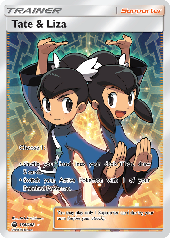 Pokemon | Tate & Liza (166/168) [Sun & Moon: Celestial Storm] | The Nerd Merchant