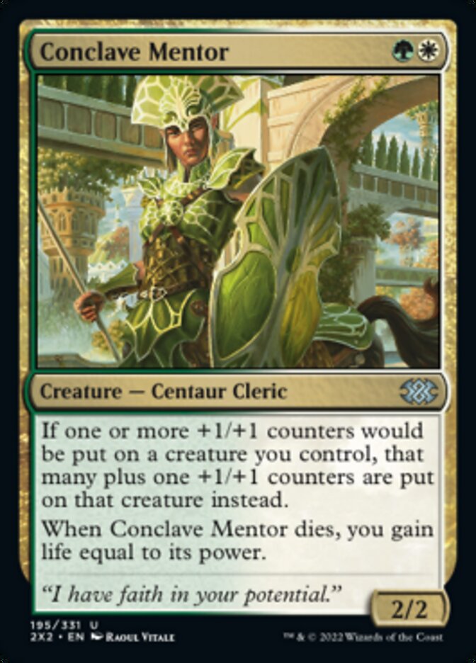 Magic | Conclave Mentor [Double Masters 2022] | The Nerd Merchant