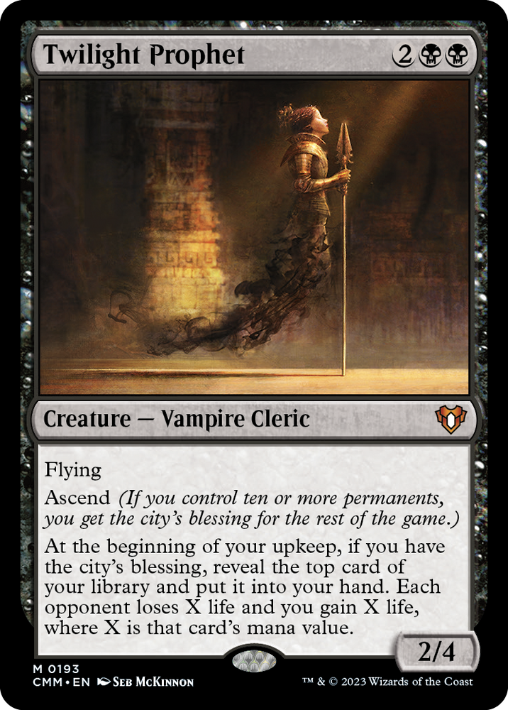 Magic | Twilight Prophet [Commander Masters] | The Nerd Merchant