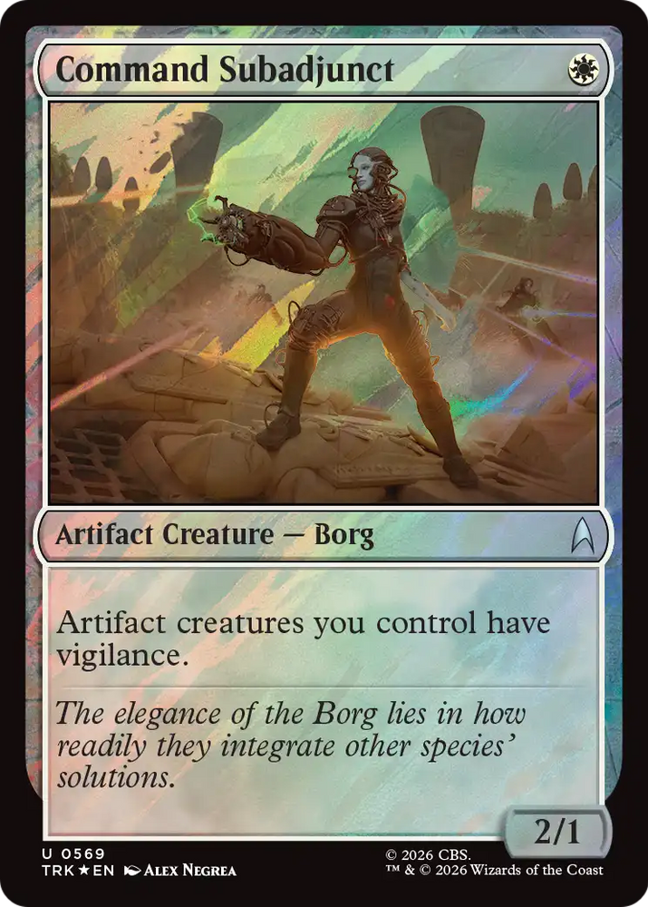 Command Subadjunct (Surge Foil) [Star Trek]