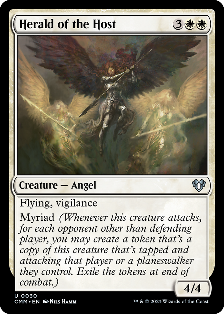 Magic | Herald of the Host [Commander Masters] | The Nerd Merchant