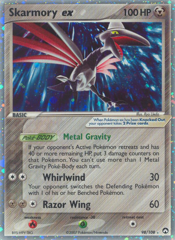 Pokemon | Skarmory ex (98/108) [EX: Power Keepers] | The Nerd Merchant