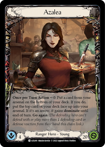 Flesh and Blood TCG | Azalea [AZL001] (Outsiders Azalea Blitz Deck) | The Nerd Merchant