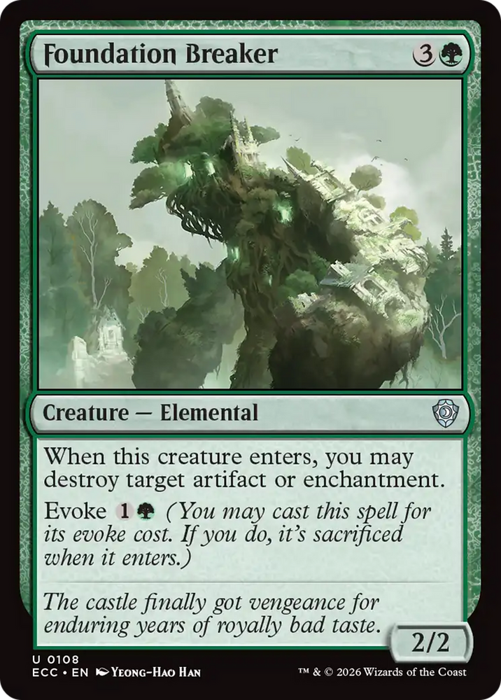 Magic | Foundation Breaker [Lorwyn Eclipsed Commander] | The Nerd Merchant