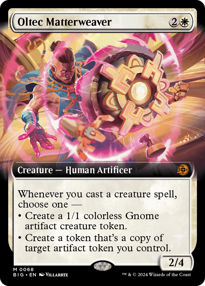 Magic | Oltec Matterweaver (Extended Art) [Outlaws of Thunder Junction: The Big Score] | The Nerd Merchant