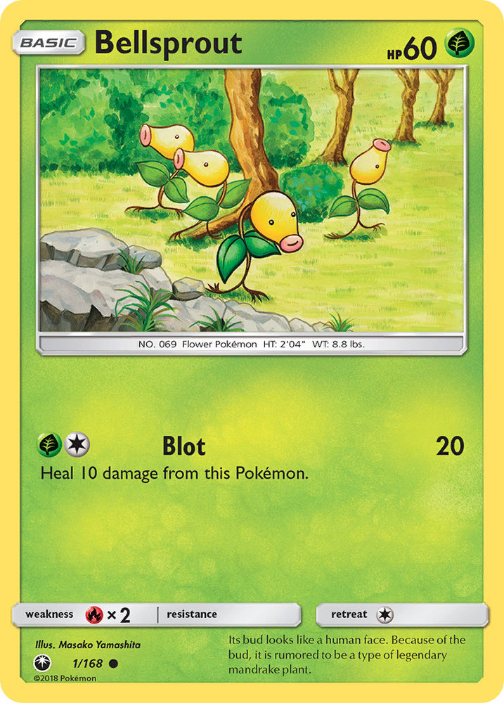 Pokemon | Bellsprout (1/168) [Sun & Moon: Celestial Storm] | The Nerd Merchant