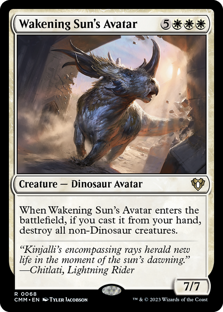 Magic | Wakening Sun's Avatar [Commander Masters] | The Nerd Merchant