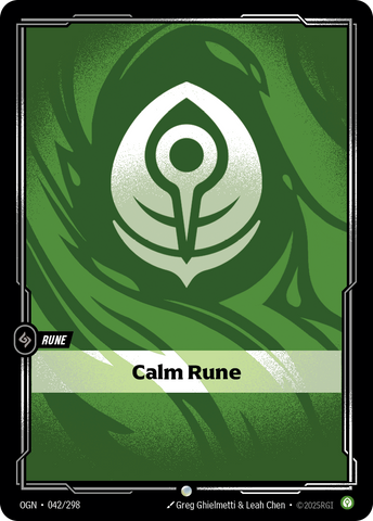 Calm Rune (Foil) - Origins #42
