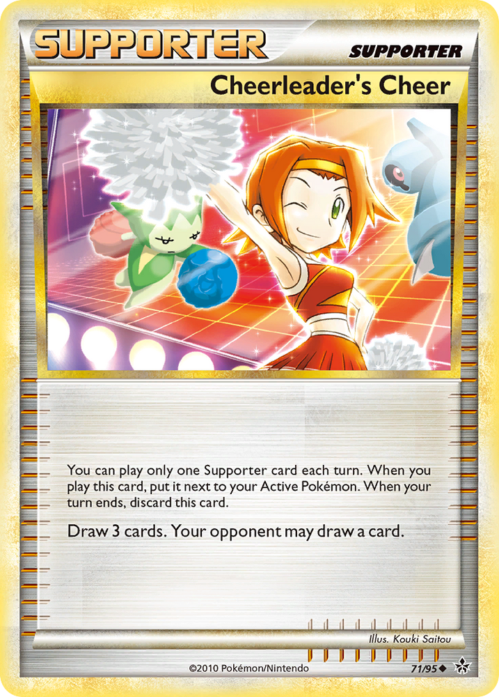 Pokemon | Cheerleader's Cheer (71/95) [HeartGold & SoulSilver: Unleashed] | The Nerd Merchant