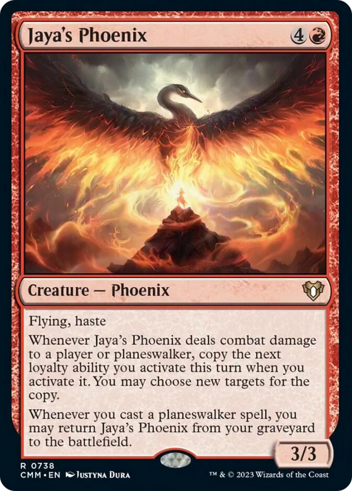 Magic | Jaya's Phoenix [Commander Masters] | The Nerd Merchant