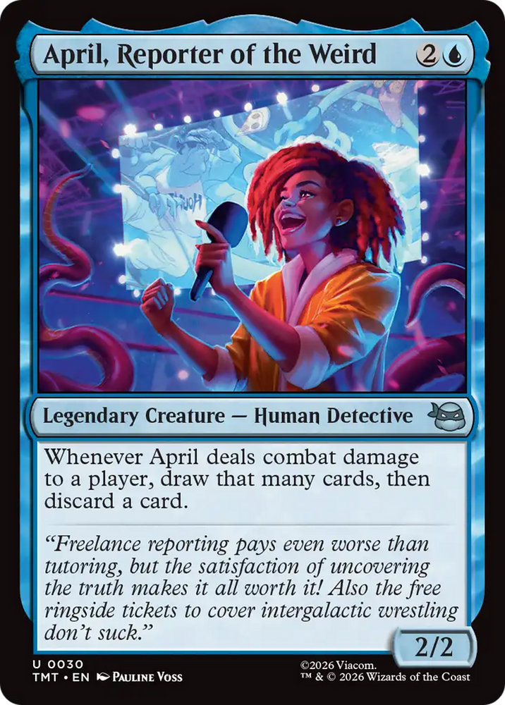 Magic | April, Reporter of the Weird [Teenage Mutant Ninja Turtles] | The Nerd Merchant