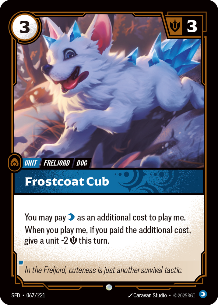 Frostcoat Cub - Spiritforged #67