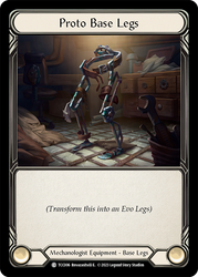 Flesh and Blood TCG | Proto Base Legs [TCC006] (Round the Table: TCC x LSS) | The Nerd Merchant