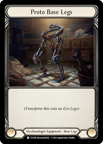 Flesh and Blood TCG | Proto Base Legs [TCC006] (Round the Table: TCC x LSS) | The Nerd Merchant