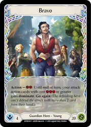 Flesh and Blood TCG | Bravo // Dawnblade [WTR039 // WTR115] (Welcome to Rathe Unlimited) | The Nerd Merchant