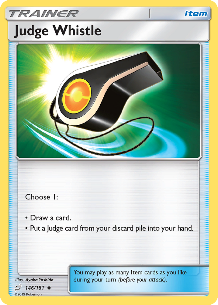 Pokemon | Judge Whistle (146/181) [Sun & Moon: Team Up] | The Nerd Merchant