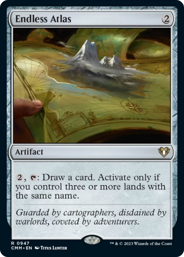 Magic | Endless Atlas [Commander Masters] | The Nerd Merchant