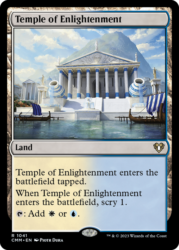 Magic | Temple of Enlightenment [Commander Masters] | The Nerd Merchant