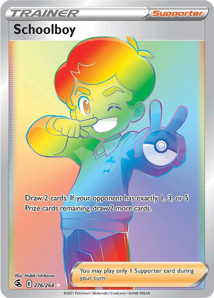 Pokemon | Schoolboy (276/264) [Sword & Shield: Fusion Strike] | The Nerd Merchant