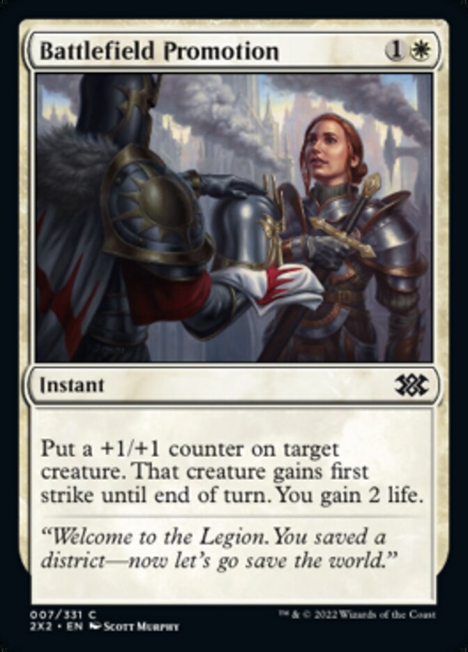 Magic | Battlefield Promotion [Double Masters 2022] | The Nerd Merchant