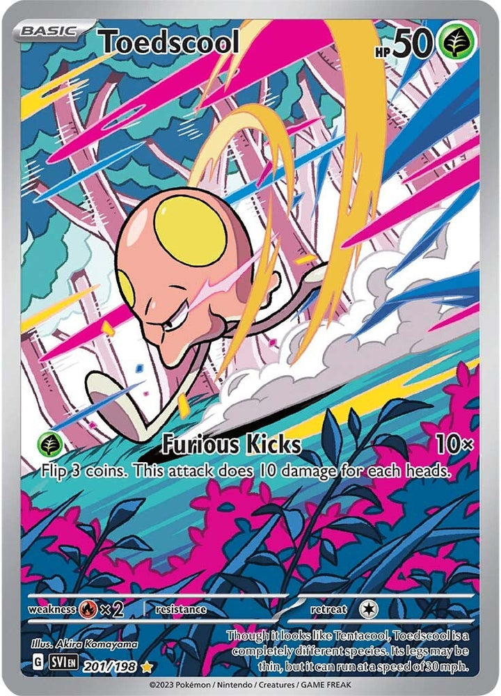 Pokemon | Toedscool (201/198) [Scarlet & Violet: Base Set] | The Nerd Merchant