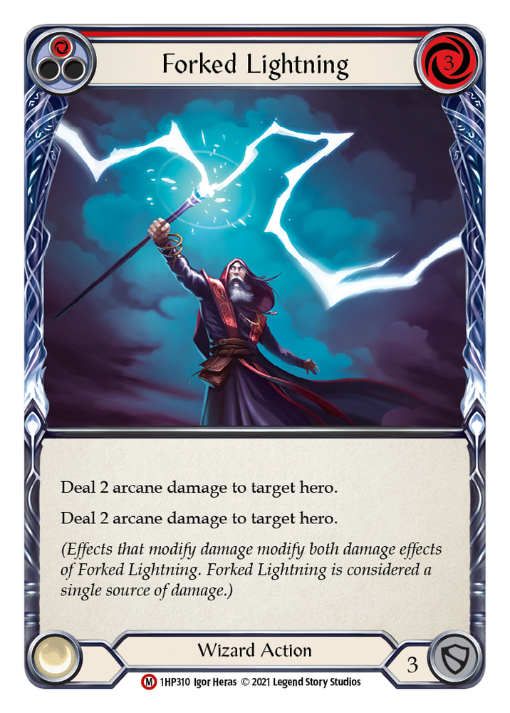 Flesh and Blood TCG | Forked Lightning [1HP310] (History Pack 1) | The Nerd Merchant