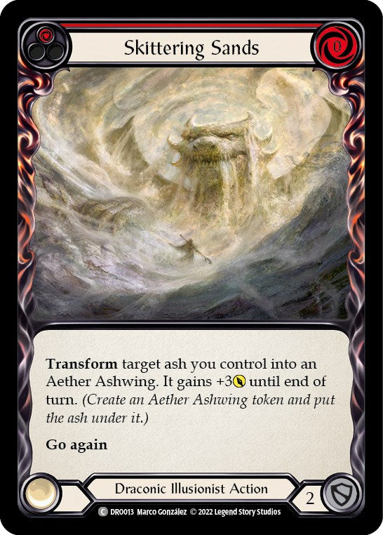 Flesh and Blood TCG | Skittering Sands [DRO013] (Uprising Dromai Blitz Deck) | The Nerd Merchant