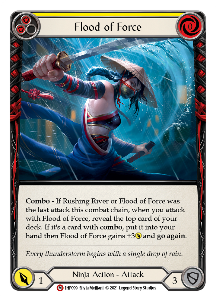 Flesh and Blood TCG | Flood of Force [1HP099] (History Pack 1) | The Nerd Merchant