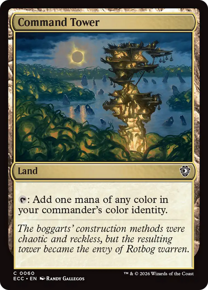 Magic | Command Tower (0060) [Lorwyn Eclipsed Commander] | The Nerd Merchant
