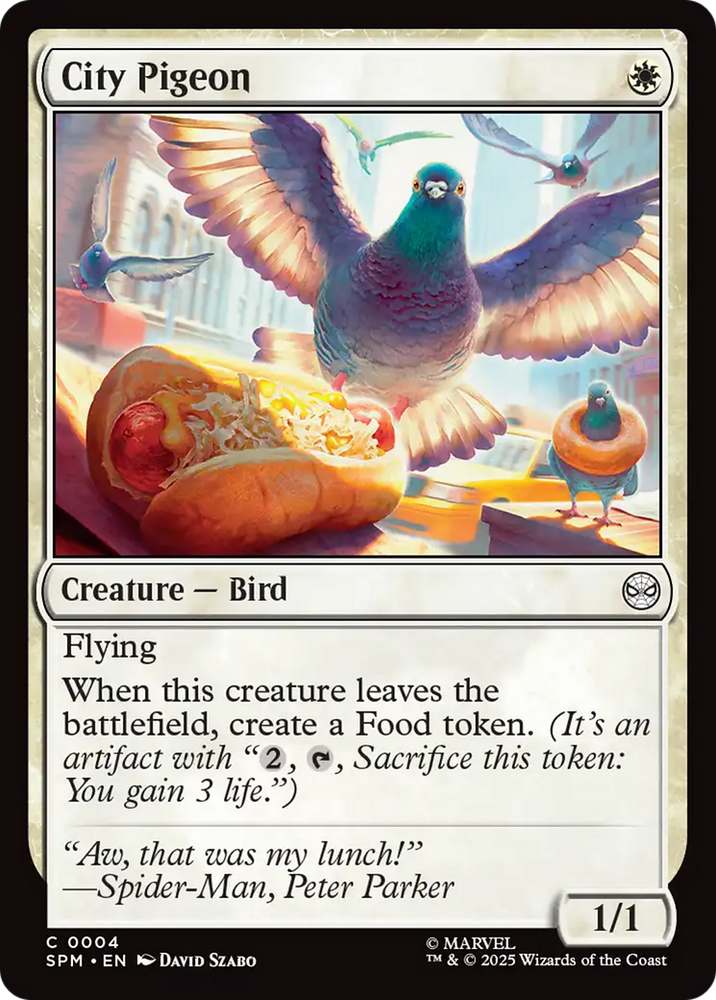 Magic | City Pigeon [Marvel's Spider-Man] | The Nerd Merchant