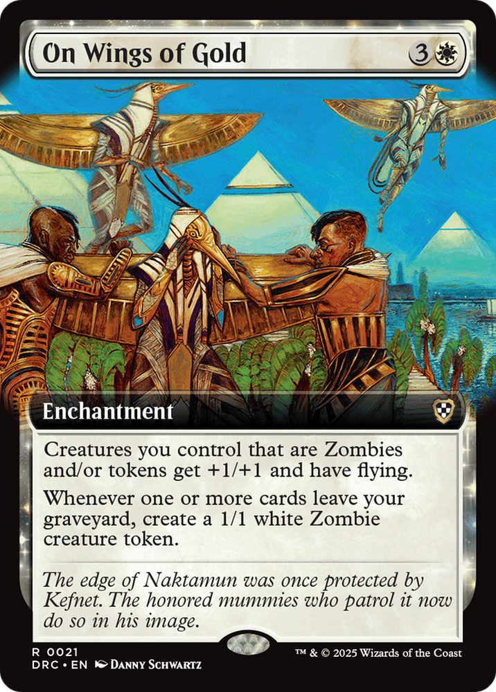 Magic | On Wings of Gold (Extended Art) [Aetherdrift Commander] | The Nerd Merchant