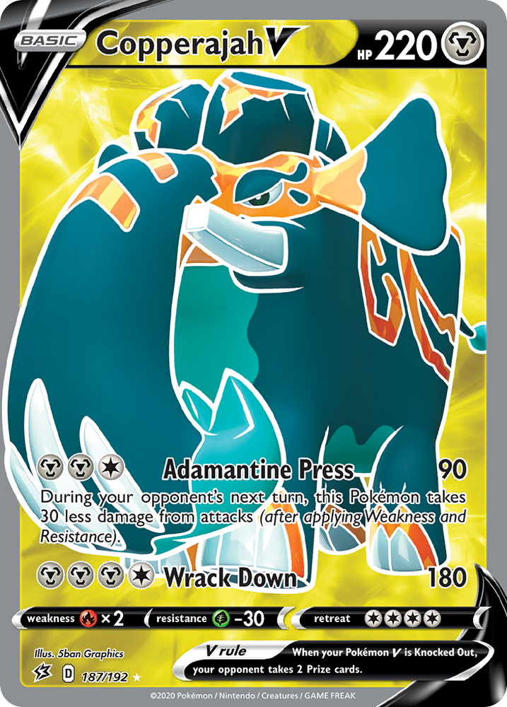 Pokemon | Copperajah V (187/192) [Sword & Shield: Rebel Clash] | The Nerd Merchant