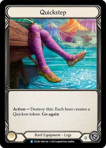 Flesh and Blood TCG | Quickstep [TCC054] (Round the Table: TCC x LSS) | The Nerd Merchant