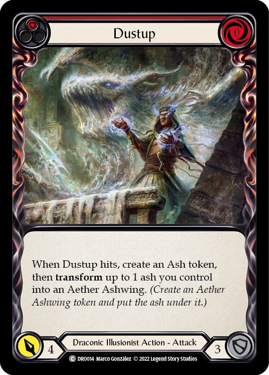 Flesh and Blood TCG | Dustup [DRO014] (Uprising Dromai Blitz Deck) | The Nerd Merchant