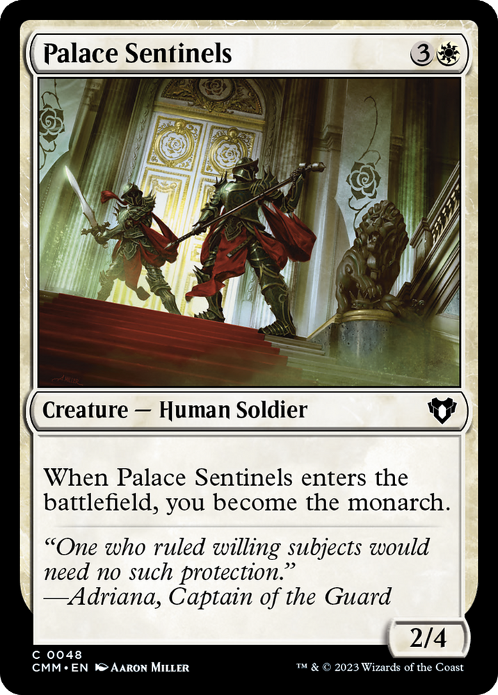 Magic | Palace Sentinels [Commander Masters] | The Nerd Merchant