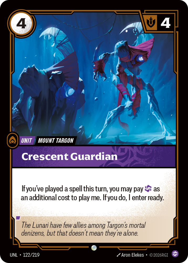 Crescent Guardian (Foil) - Unleashed (122/219)