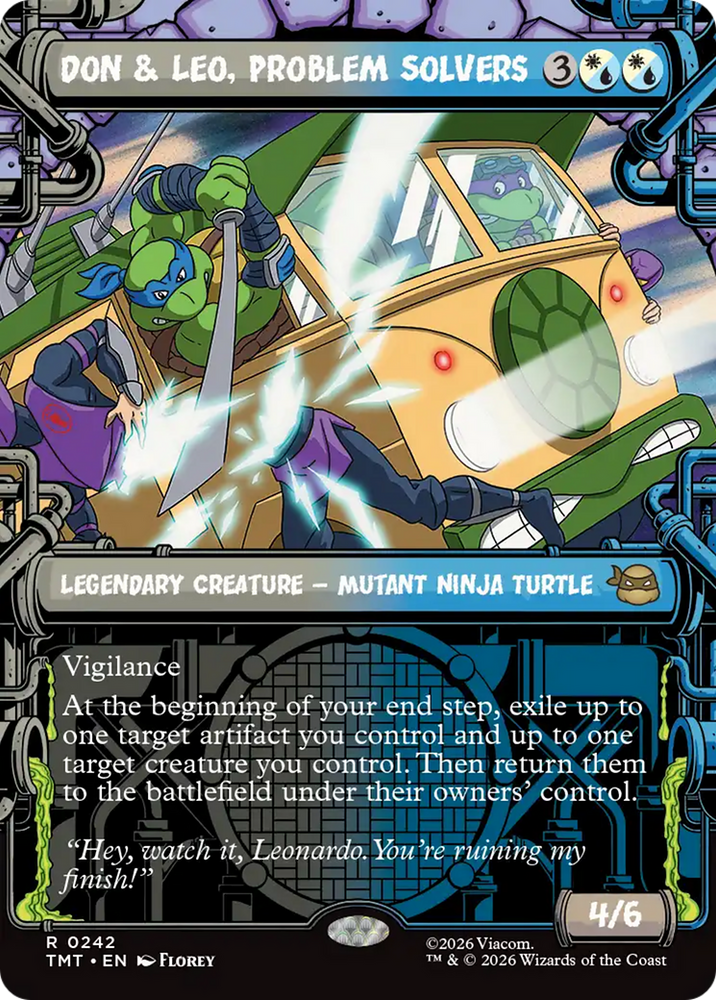 Magic | Don & Leo, Problem Solvers (Showcase) [Teenage Mutant Ninja Turtles] | The Nerd Merchant