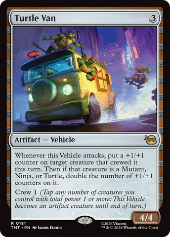 Magic | Turtle Van [Teenage Mutant Ninja Turtles] | The Nerd Merchant