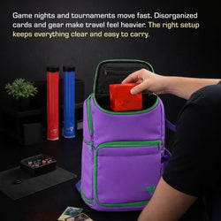 Spectrum TCG Backpack - Gamma Purple