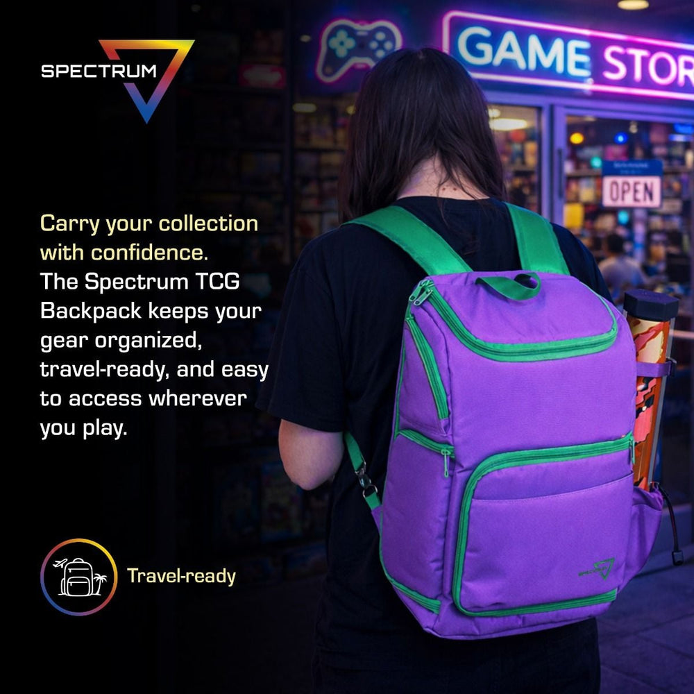 Spectrum TCG Backpack - Gamma Purple